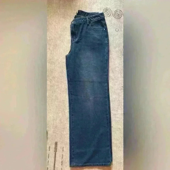 CIDER High Waisted Wide Leg Jeans Denim BUNDLE S & M CD20230628335663JN - Picture 8 of 16